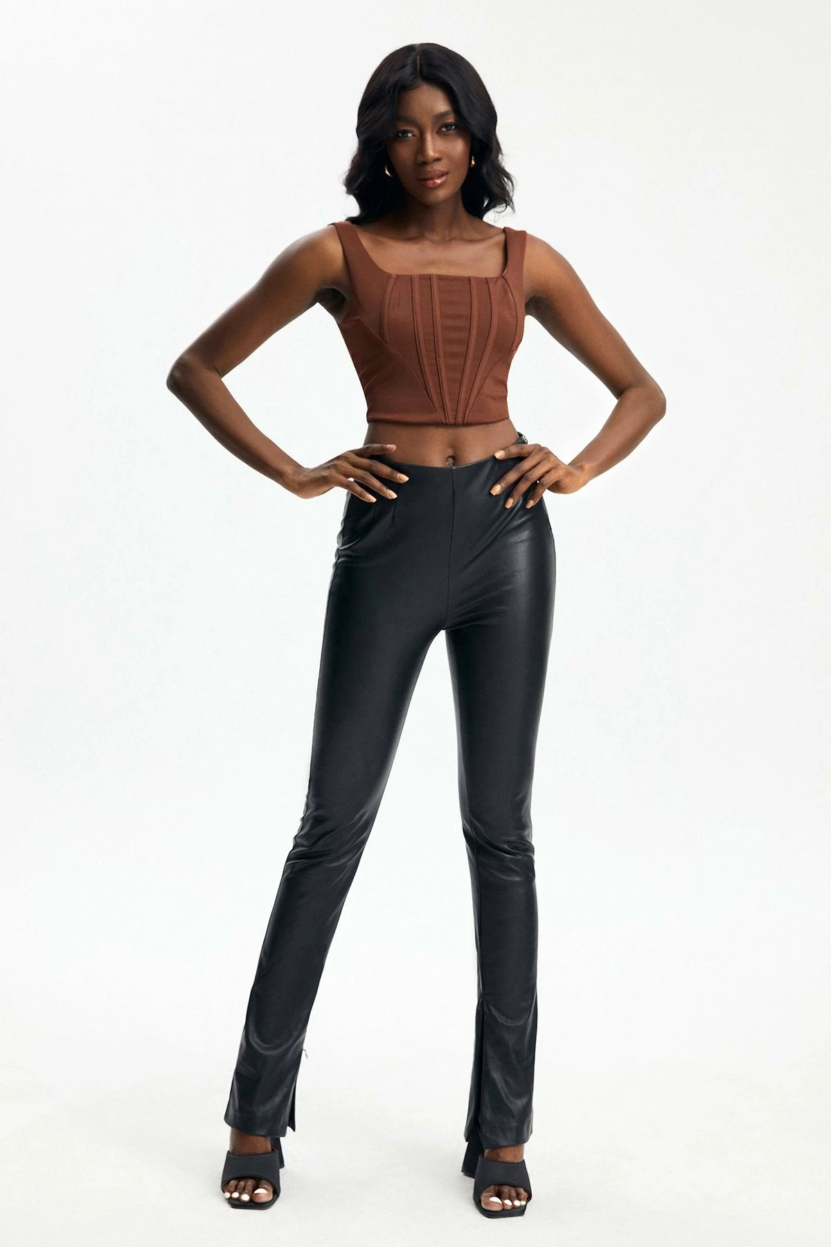 Solado Corset Bodice Detail Zip Up Tank Top 7 Solado Corset Bodice Detail Zip Up Tank Top - Image 5