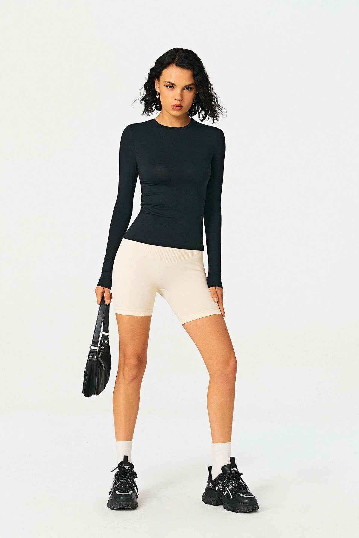 SOLADO Modal Basic Solid Bodycon Long Sleeve Top 6 SOLADO Modal Basic Solid Bodycon Long Sleeve Top - Image 4