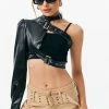 Solado Asymmetric Buckled Detail Leather Crop Top 2 Solado Asymmetric Buckled Detail Leather Crop Top -SOLADO Shop jpeg 94f07544 d562 402e 8dd6 2d3d009accfd 1800x1800