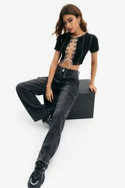 Solado Lace Up Short Sleeve Seam Detail Crop Top 10 Solado Lace Up Short Sleeve Seam Detail Crop Top -SOLADO Shop jpeg 9722b067 50b9 4f85 9c4a d5359078bb11 1800x1800