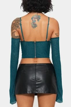 SOLADO Plunging Neck Zipper Back Crop Top With Oversleeve -SOLADO Shop jpeg 97a64deb 9a36 4359 a480 86ef9e0c26fb 1800x1800