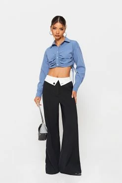 SOLADO Lapel Neck Drawstring Ruched Long Sleeve Shirt 11 SOLADO Lapel Neck Drawstring Ruched Long Sleeve Shirt -SOLADO Shop jpeg 9c14809f 61d4 499f a515 ed2db688cf07 1800x1800