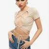 Solado Cut Out Cross Tie Front Short Sleeve Crop Top -SOLADO Shop jpeg 9d773d03 b014 4358 b5bf 26a75f31ef26 1800x1800