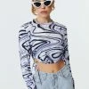 Solado Drawstring Waist Abstract Print Crop Long Sleeve Blouse -SOLADO Shop jpeg a14edff5 25ff 40bc 974f e6d560d3fdeb 1800x1800