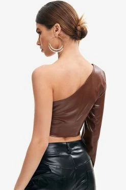 Solado One Sleeve Cut Out Buckled PU Leather Crop Top -SOLADO Shop jpeg a2157839 33d2 46ac ab44 cf1349a890ce 1800x1800