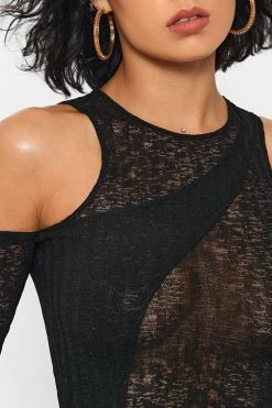 SOLADO Cold Shoulder One Sleeve Crop Top -SOLADO Shop jpeg a3430409 3c65 4a05 b871 6448a682c097 1800x1800