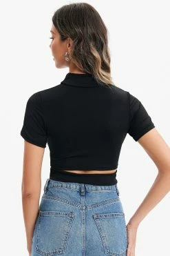 Solado Solid Cut Out Mock Neck Crop Top -SOLADO Shop jpeg aa11ef2e bee7 4f04 bb2b 002e6c973a42 1800x1800