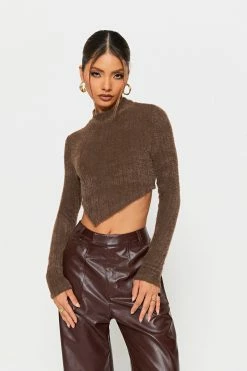 SOLADO Mock Neck Asymmetrical Hem Fluffy Knitted Crop Top -SOLADO Shop jpeg aa8d16d4 8881 457b ae96 df352c44e7cb 1800x1800