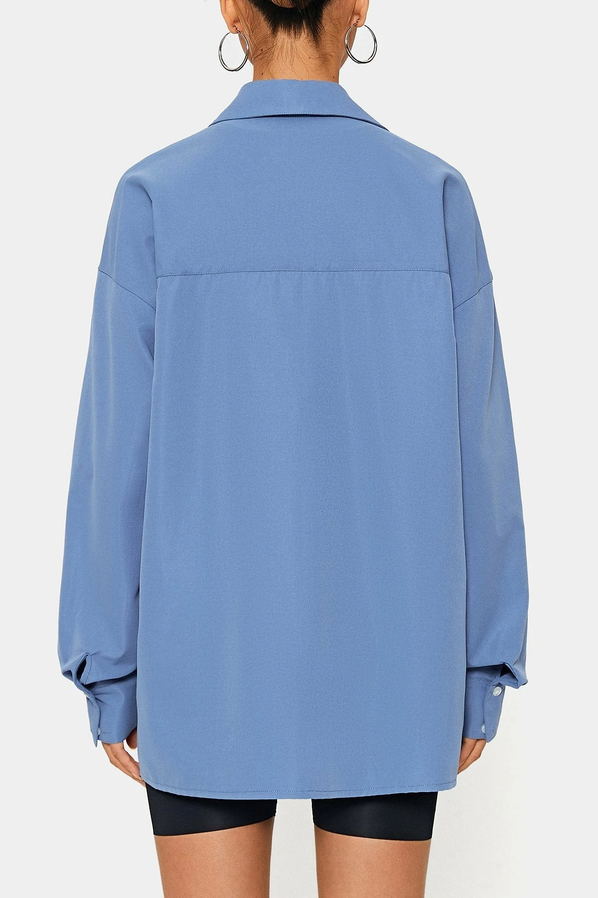 SOLADO Lapel Neck Pocket Patched Solid Long Sleeve Shirt 9 SOLADO Lapel Neck Pocket Patched Solid Long Sleeve Shirt - Image 7