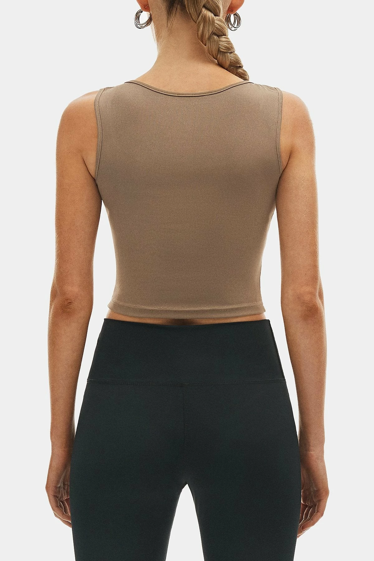 SOLADO Basic Square Neck Ribbed Sleeveless Tank Top 9 SOLADO Basic Square Neck Ribbed Sleeveless Tank Top - Image 7