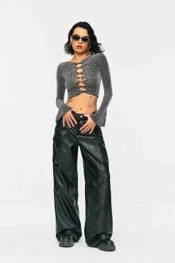 SOLADO Cut Out Flared Sleeve Sheen Crop Top -SOLADO Shop jpeg aee42e29 e59e 4122 a448 be5220ac3e16 1800x1800