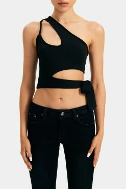 Solado Cut Out Knot Side One Shoulder Tank Top 14 Solado Cut Out Knot Side One Shoulder Tank Top -SOLADO Shop jpeg b170381a a613 41e5 8173 a9f7f9daf857 1800x1800