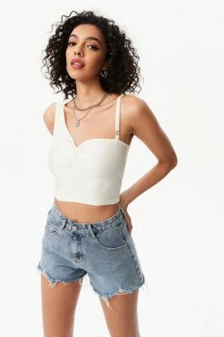 Solado Solid Asymmetric Neck Crop Top -SOLADO Shop jpeg b1d0aded 6647 4e2e a934 27d46deeb686 1800x1800