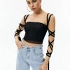 Solado Cross Tie Sleeve Backless Crop Top -SOLADO Shop jpeg b1f71b10 ce9e 49b7 97cf 6b820604987a 1800x1800