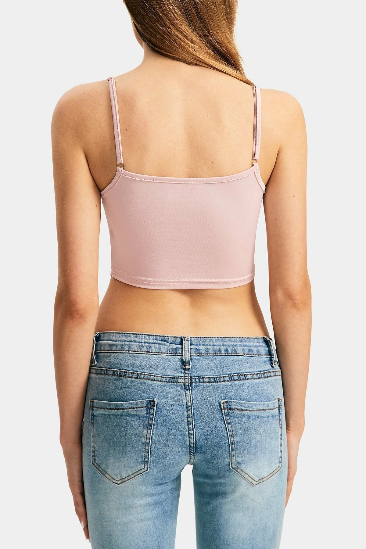 Solado Lace Up Asymmetrical Hem Cami Crop Top 9 Solado Lace Up Asymmetrical Hem Cami Crop Top - Image 7