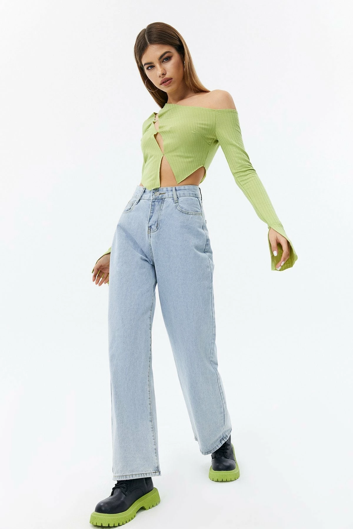 Solado Asymmetrical Cut Out One Shoulder Crop Top 7 Solado Asymmetrical Cut Out One Shoulder Crop Top - Image 5