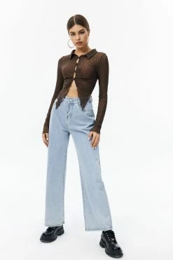 Solado Lettuce Trim Split Hem Mesh Long Sleeve Top -SOLADO Shop jpeg baed9d8e aa19 4f37 b7e2 0f2deccaf6c1 1800x1800