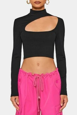 SOLADO High Neck Cut Out Long Sleeve Crop Top -SOLADO Shop jpeg be17982b f65e 4748 a5cf 5ec933512cdb 1800x1800