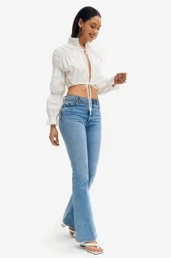 Solado Puff Sleeve Tie Front Crop Blouse -SOLADO Shop jpeg c130fcd2 0186 4d1e 9a5f 74a35117b3f5 1800x1800