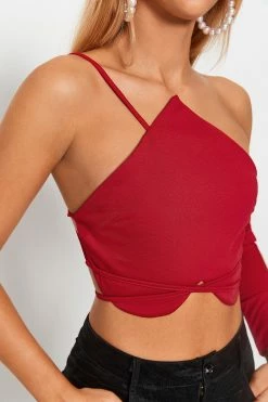 Solado One Shoulder Cross Tie Backless Crop Top With Oversleeve -SOLADO Shop jpeg c18e5592 8a88 4fbd 8c23 cba1e4a7215e 1800x1800