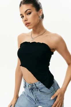 Solado Lettuce Trim Asymmetrical Hem Tube Corset Top 9 Solado Lettuce Trim Asymmetrical Hem Tube Corset Top -SOLADO Shop jpeg c1f4e5fd a579 46e2 b579 117dbed2d484 1800x1800