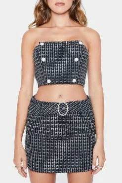 SOLADO Off Shoulder Check Print Button Decor Crop Top 14 SOLADO Off Shoulder Check Print Button Decor Crop Top -SOLADO Shop jpeg c350fa73 2acb 491e 85ae 89341e2a3c93 1800x1800