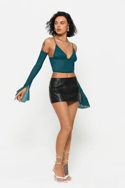 SOLADO Plunging Neck Zipper Back Crop Top With Oversleeve -SOLADO Shop jpeg c36e5ffa 4ca5 48f3 8e81 786eef6215db 1800x1800