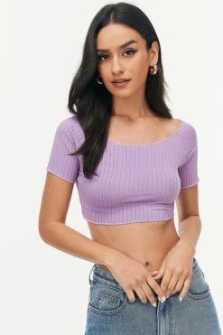 Solado Solid Ribbed Short Sleeve Crop Top -SOLADO Shop jpeg c3a68ef0 c6c5 489f 9147 2ed94b738fc4 1800x1800