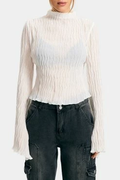 SOLADO Swirl Texture Flared Long Sleeve Top -SOLADO Shop jpeg c6891e81 d733 4cdd 978b 95b1554731b5 1800x1800