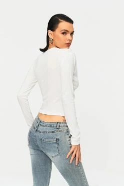 Solado Asymmetrical Neck Ruched Solid Long Sleeve Top 14 Solado Asymmetrical Neck Ruched Solid Long Sleeve Top -SOLADO Shop jpeg c701138c 34d4 4255 b54f 618ef908fab0 1800x1800