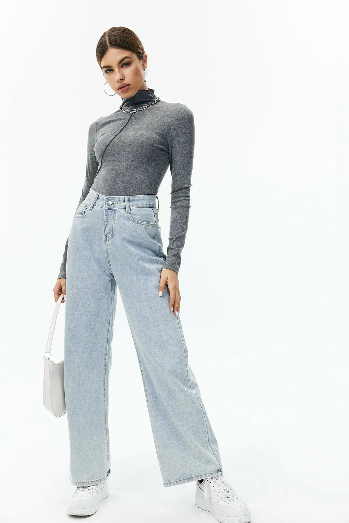 Solado Mock Neck Seam Detail Long Sleeve Top 7 Solado Mock Neck Seam Detail Long Sleeve Top - Image 5