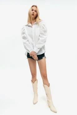 Solado Single Breasted Lapel Neck Solid Puff Sleeve Shirt 9 Solado Single Breasted Lapel Neck Solid Puff Sleeve Shirt -SOLADO Shop jpeg c8dab699 298f 4352 b62b 5a0ad1529f16 1800x1800