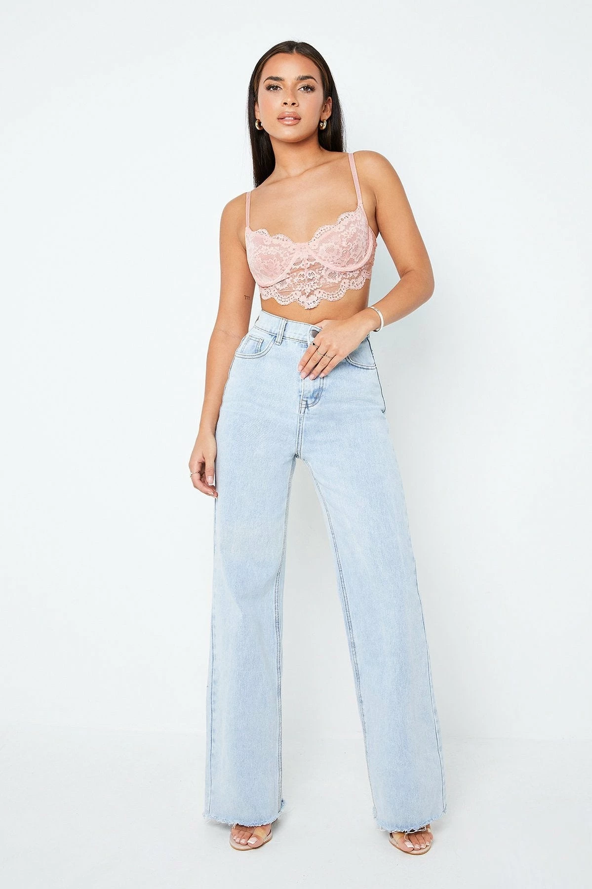 Solado Plunging Neck Underwire Lace Crop Top 7 Solado Plunging Neck Underwire Lace Crop Top - Image 5