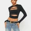 SOLADO Cut Out Solid Long Sleeve Crop Top -SOLADO Shop jpeg ca7cb60a 62a0 4118 b7f9 51dad85e7bfc 1800x1800