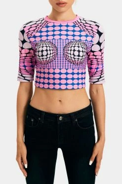 Solado Polka Dot Contrast Color Short Sleeve T-Shirt -SOLADO Shop jpeg caaf29e0 79bd 43e3 b02f 351836df2690 1800x1800