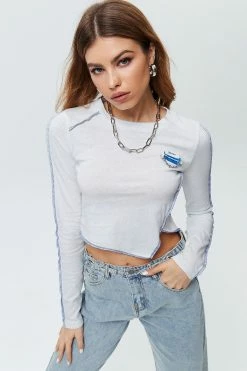 Solado Irregular Hem Stitched Trim Crop Long Sleeve Blouse Top 15 Solado Irregular Hem Stitched Trim Crop Long Sleeve Blouse Top -SOLADO Shop jpeg cb434e0a 67b5 4ef9 a6dd 081c810b5e3f 1800x1800