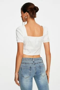Solado Square Neck Puff Sleeve Backless Crop Top 9 Solado Square Neck Puff Sleeve Backless Crop Top -SOLADO Shop jpeg cb56f5ff 7fc5 4566 b77b cf52439ab6be 1800x1800
