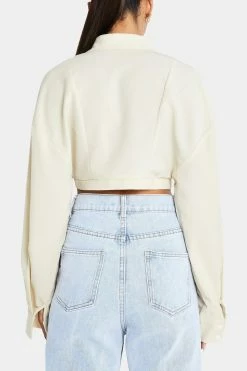 Solado Lapel Neck Asymmetrical Hem Long Sleeve Crop Top -SOLADO Shop jpeg cdebee38 f9af 49b3 83bb de3979b42531 1800x1800