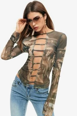 Solado Abstract Print Cut Out Long Sleeve Top -SOLADO Shop jpeg cf96076d 319c 47a1 a47f c3e5d376f6f2 1800x1800
