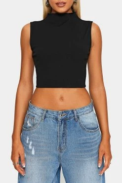 SOLADO High Neck Sleeveless Solid Tank Top 14 SOLADO High Neck Sleeveless Solid Tank Top -SOLADO Shop jpeg d0187178 097f 4163 961c a74d6e1385b8 1800x1800