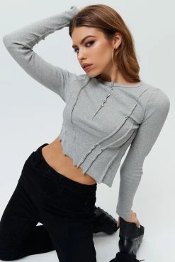 Solado Shirred Frill Trim Irregular Hem Long Sleeve Top 17 Solado Shirred Frill Trim Irregular Hem Long Sleeve Top -SOLADO Shop jpeg d314be80 048d 4dc4 b5a1 6a553c4516fd 1800x1800
