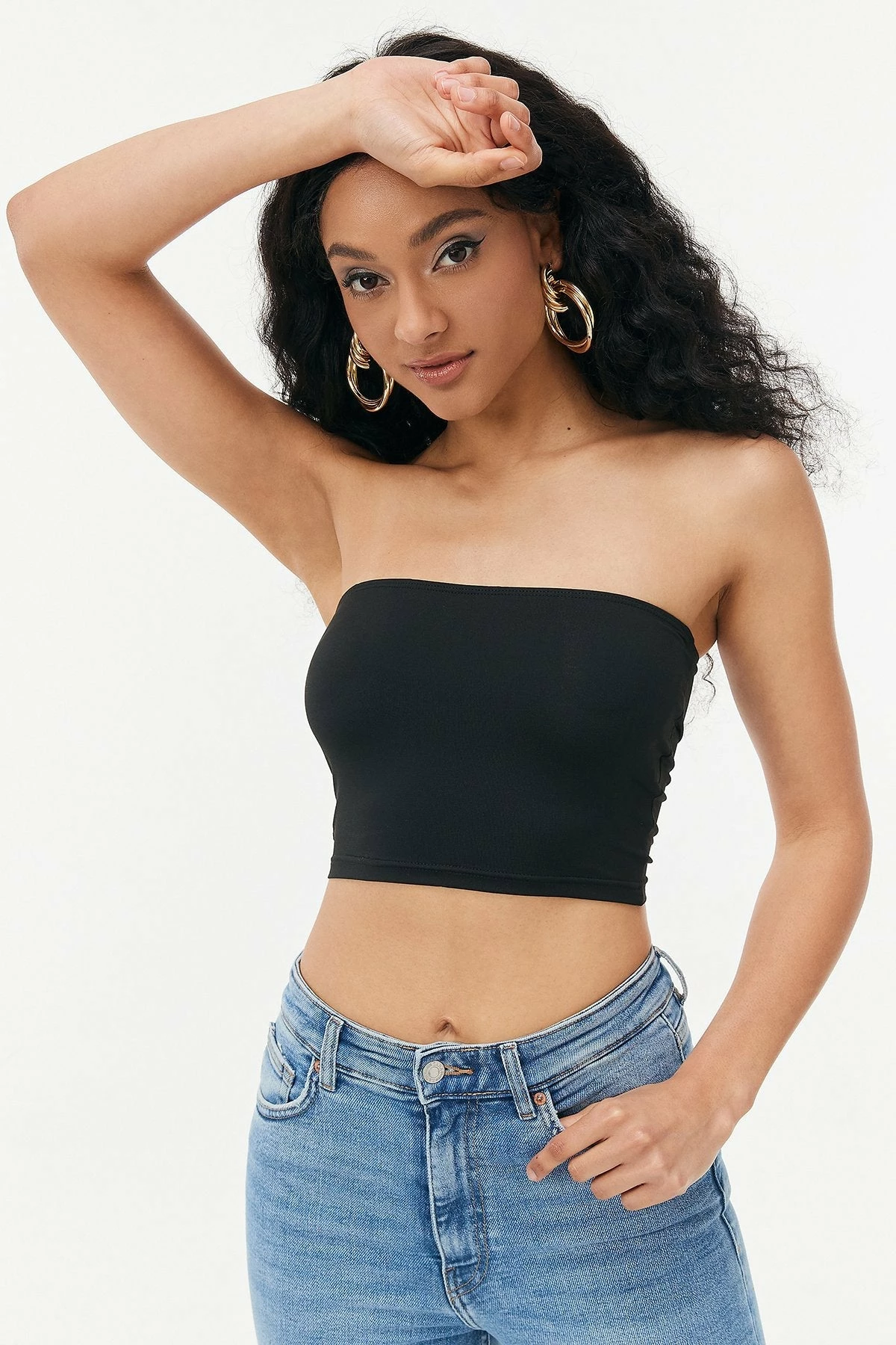 Solado Off Shoulder Tube Solid Crop Top 8 Solado Off Shoulder Tube Solid Crop Top - Image 6