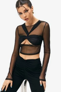 SOLADO Mesh Cut Out Twist Front Long Sleeve Crop Top 13 SOLADO Mesh Cut Out Twist Front Long Sleeve Crop Top -SOLADO Shop jpeg d71252c4 9c00 4924 b96e 3953c6931c7b 1800x1800