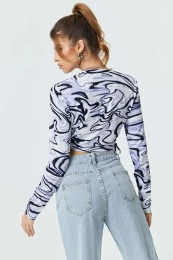 Solado Drawstring Waist Abstract Print Crop Long Sleeve Blouse 11 Solado Drawstring Waist Abstract Print Crop Long Sleeve Blouse -SOLADO Shop jpeg d76cc61e 7231 4e33 ac4a e84a73f18bb5 1800x1800