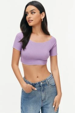 Solado Solid Ribbed Short Sleeve Crop Top -SOLADO Shop jpeg d9cb077c ed96 4a04 9cfb 8ecdc489edb3 1800x1800