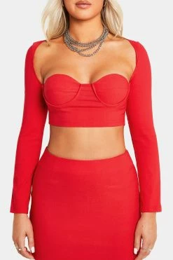 SOLADO Sweetheart Solid Long Sleeve Crop Top 14 SOLADO Sweetheart Solid Long Sleeve Crop Top -SOLADO Shop jpeg dd01f98f 535e 40ab bc8a 9cc4a720b4f3 1800x1800