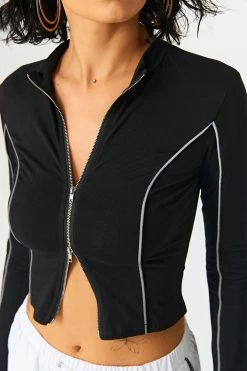 Solado Lapel Neck Colorblock Trim Zip Up Long Sleeve Top 11 Solado Lapel Neck Colorblock Trim Zip Up Long Sleeve Top -SOLADO Shop jpeg ddd5ca93 571c 4a29 814e c673a95474f9 1800x1800