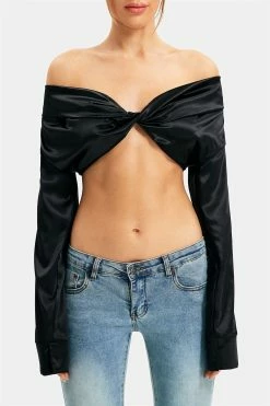 Solado Twist Front Off Shoulder Long Sleeve Crop Top -SOLADO Shop jpeg df2ea6a7 1906 425a a55f 51e61ffc28f2 1800x1800
