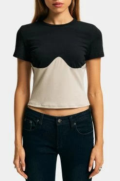 Solado Contrast Color Short Sleeve T-Shirt 14 Solado Contrast Color Short Sleeve T-Shirt -SOLADO Shop jpeg df361756 53b1 4d21 8079 2aab5368223a 1800x1800