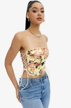 Solado Satin Floral Print Lace Up Tube Corset Top 9 Solado Satin Floral Print Lace Up Tube Corset Top -SOLADO Shop jpeg e1d3f912 c8eb 4343 b9c3 132083faf7bd 1800x1800